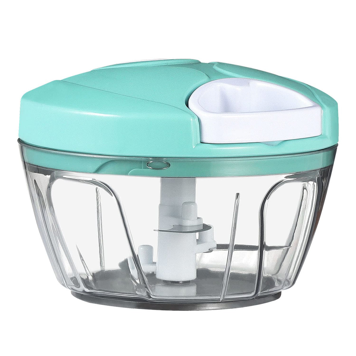 Ourokhome manual food processor with pull-string operation for quick chopping