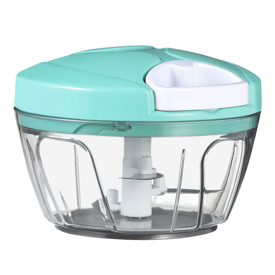 Ourokhome manual food processor with pull-string operation for quick chopping