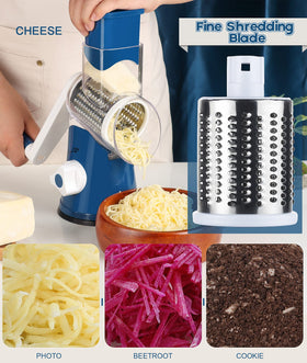 Ourokhome grater handles nuts and chocolate for even, effortless grating.