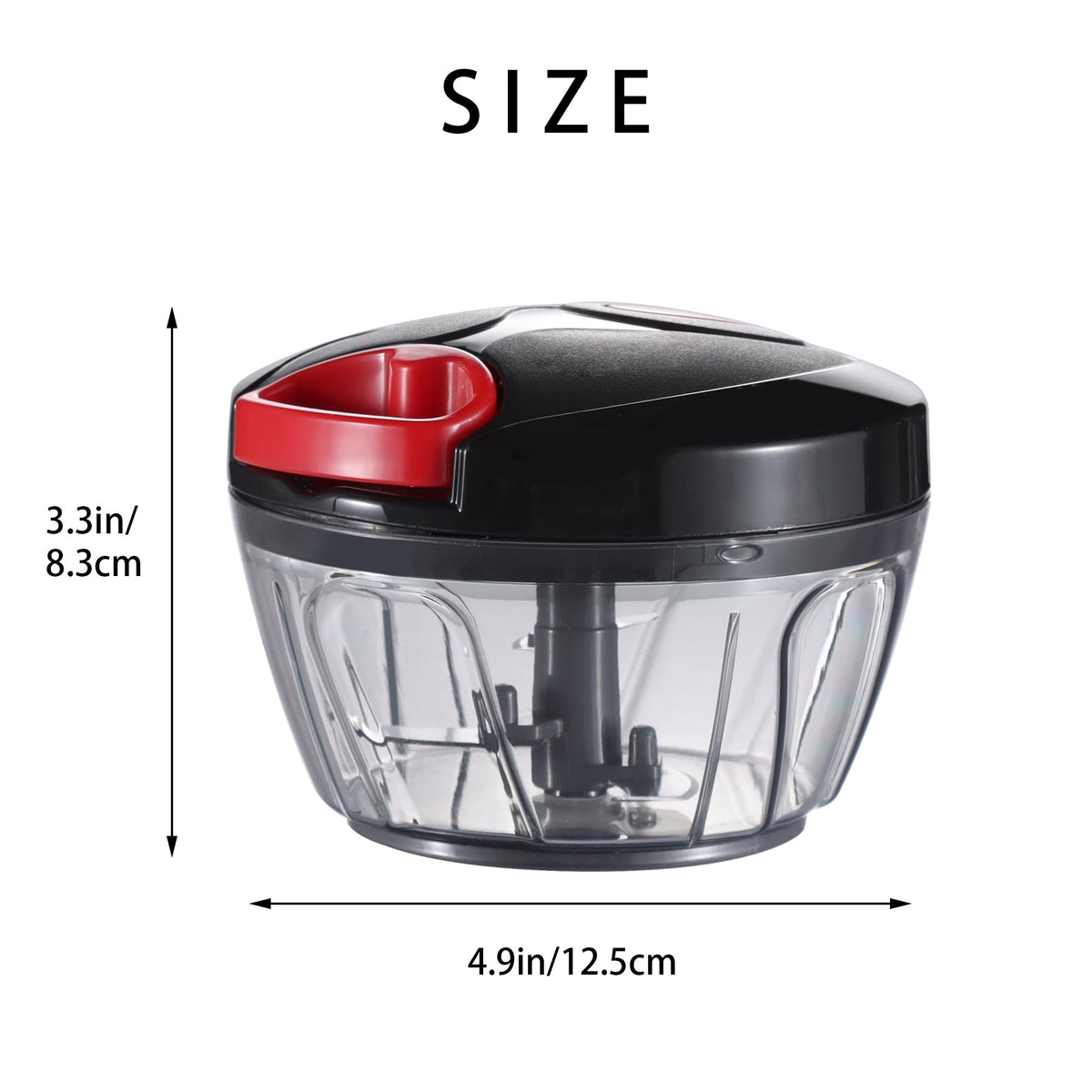 Ourokhome portable chopper ideal for camping, picnics, or RV trips.