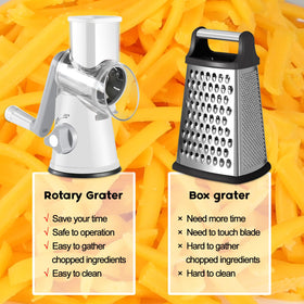 Ourokhome compact three-in-one slicer saves kitchen space