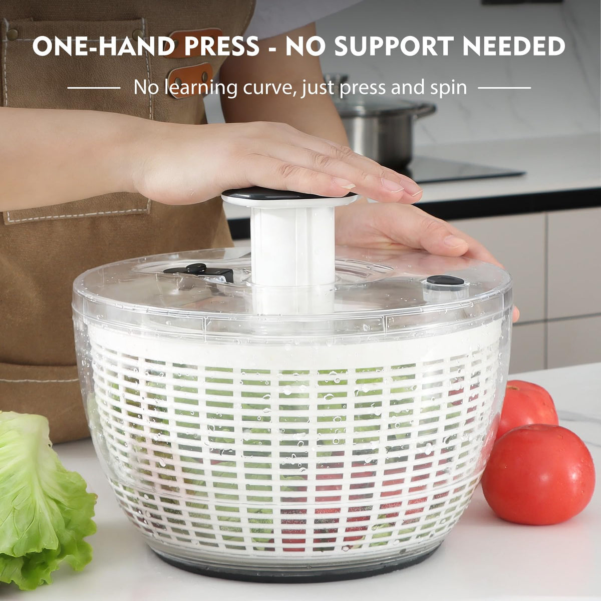 Ourokhome removable lid shown for easy interior cleaning