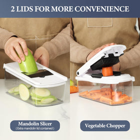 Ourokhome stainless steel blades stay sharp for effortless prep.