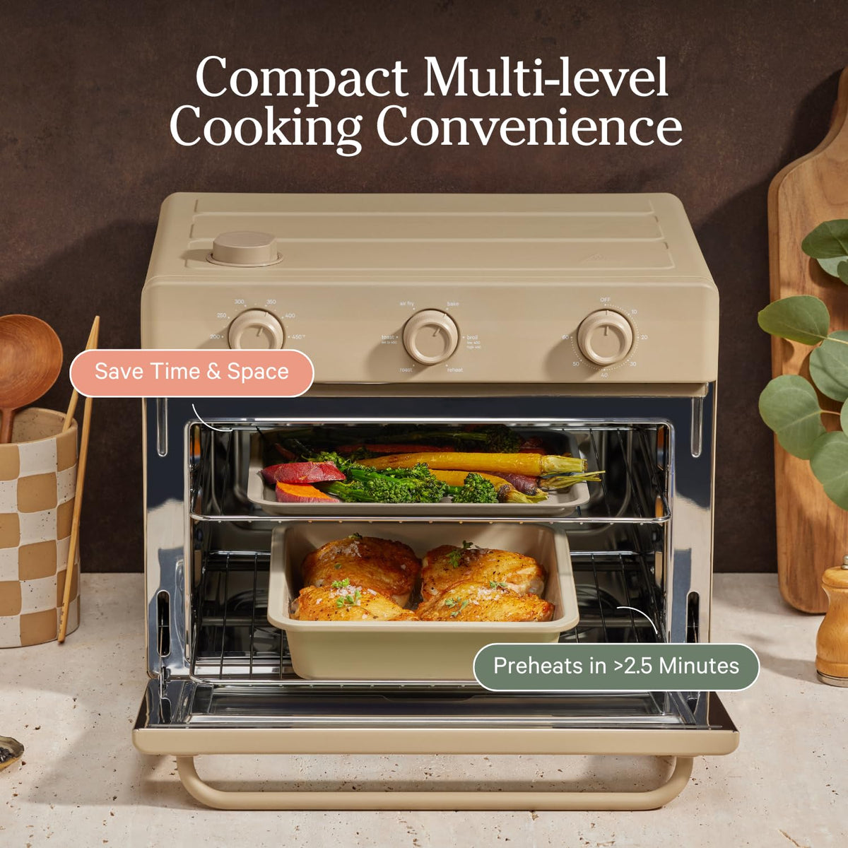Our Place Wonder Oven packaged set – compact storage for a clutter-free kitchen