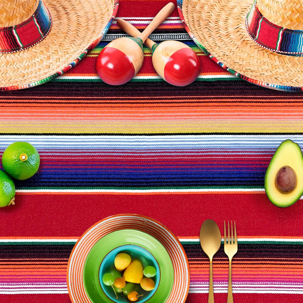 Care-friendly OurWarm tablecloth showing easy maintenance and durable construction.