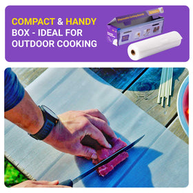 OutFormal ideal for outdoor BBQ and camping prep on the go.