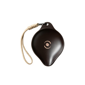OutIn dosing tray with strap for portable coffee prep and transport