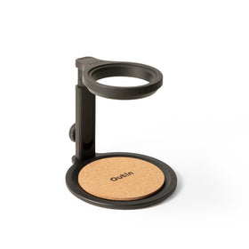 OutIn detachable universal coffee stand with cork pad offering stable pour-over setup