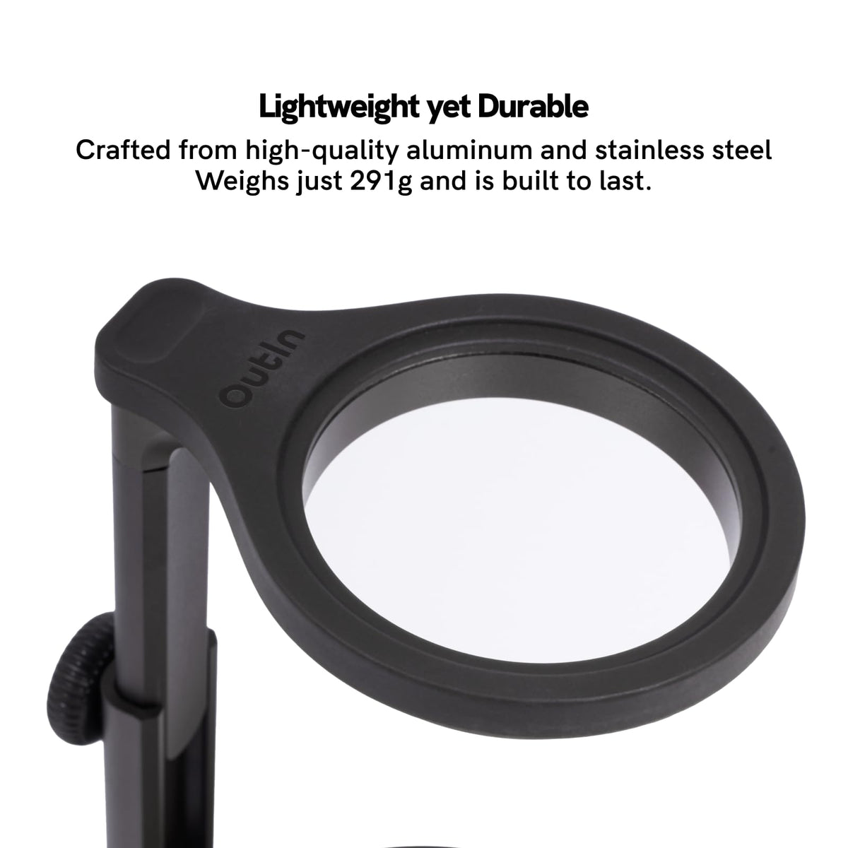 OutIn lightweight aluminum coffee stand for durable, portable use