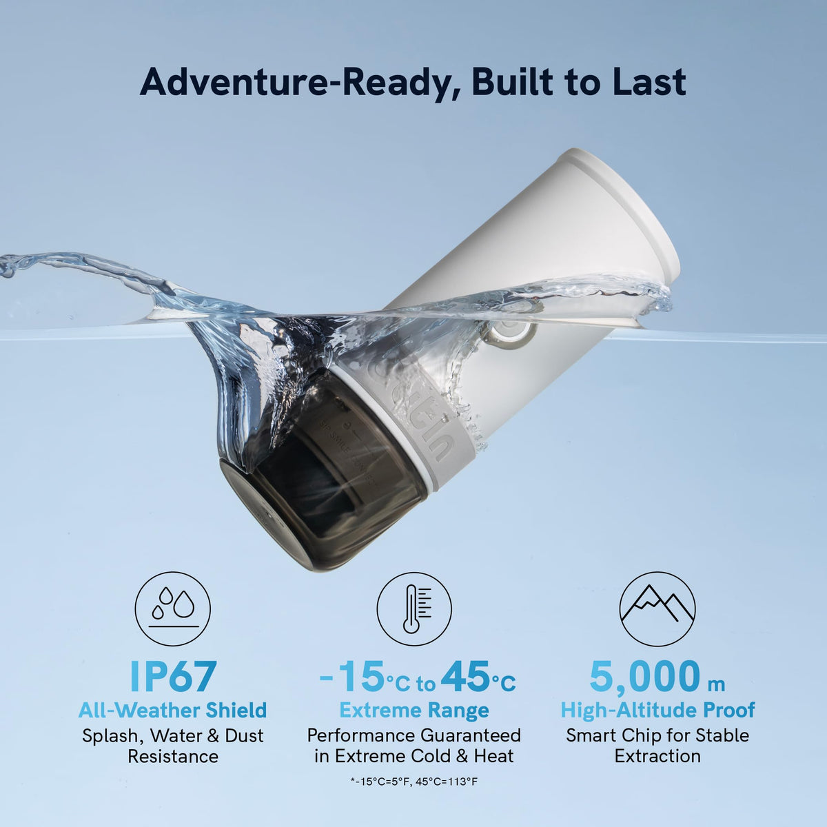 OutIn Mino compact camping setup supports coffee anywhere outdoors.
