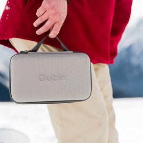 OutIn waterproof carry bag guards gear in wet conditions