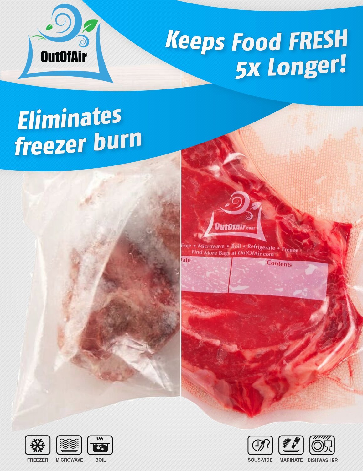 OutOfAir offers 100 feet across four 25-foot rolls for versatile packaging.