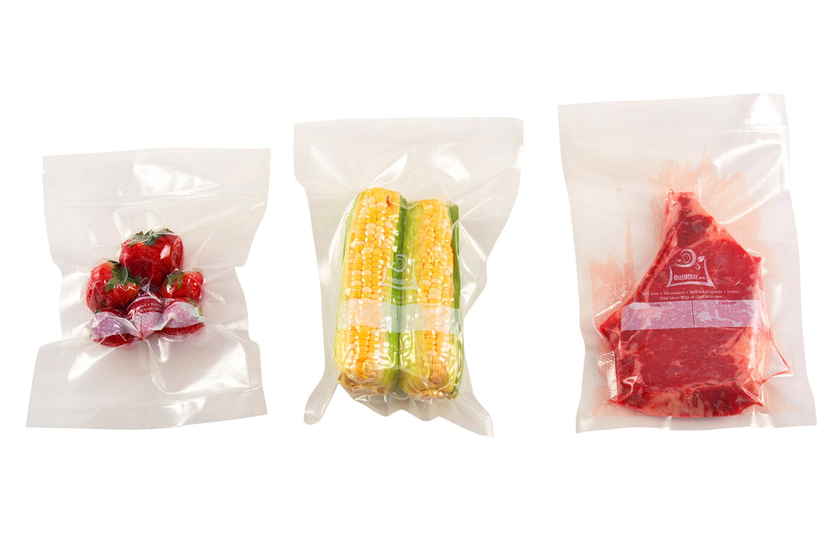 OutOfAir 100-count bag pack for bulk meal prep
