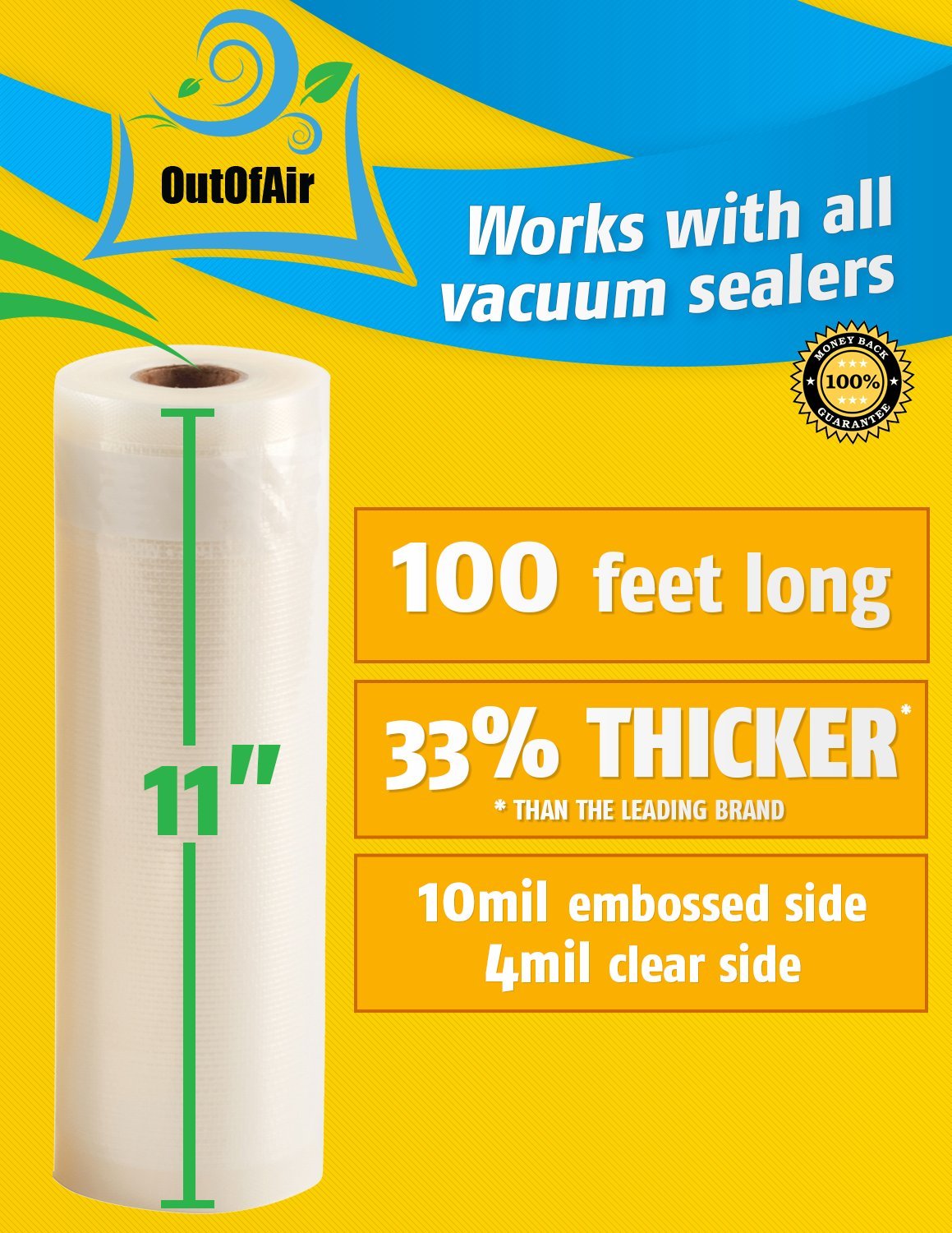 OutOfAir sous vide use supports even, precise cooking