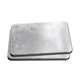 Outset stainless steel ice packs in freezer for long-lasting cooling