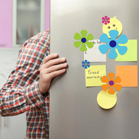 Outus multicolor flower magnet for doors, refrigerators and whiteboards