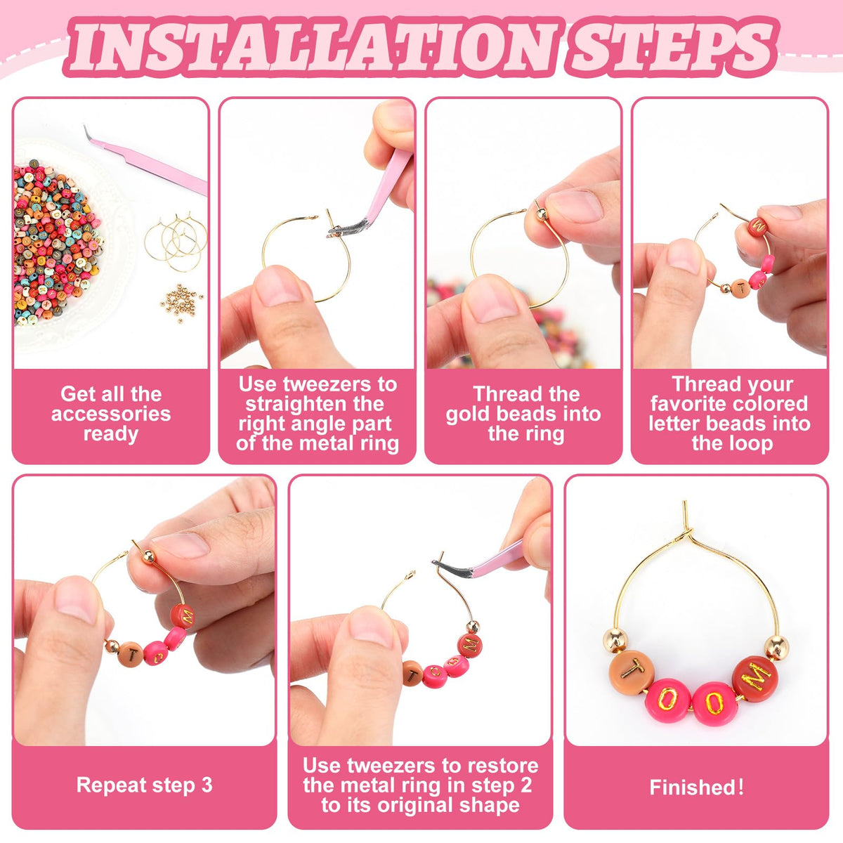 Outus golden hoops securely attach to wine glasses for easy identification