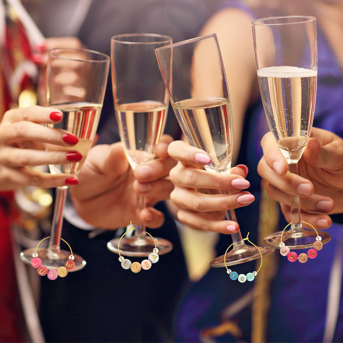 Outus personalized charms make memorable bridal shower keepsakes
