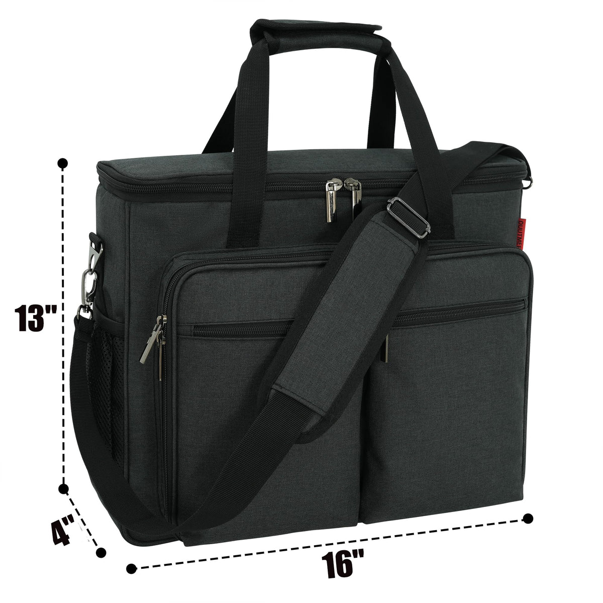 OUUTMEE bag front pockets hold phone and essentials securely