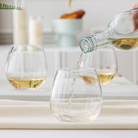OUWO home bar scene with versatile 15oz glasses