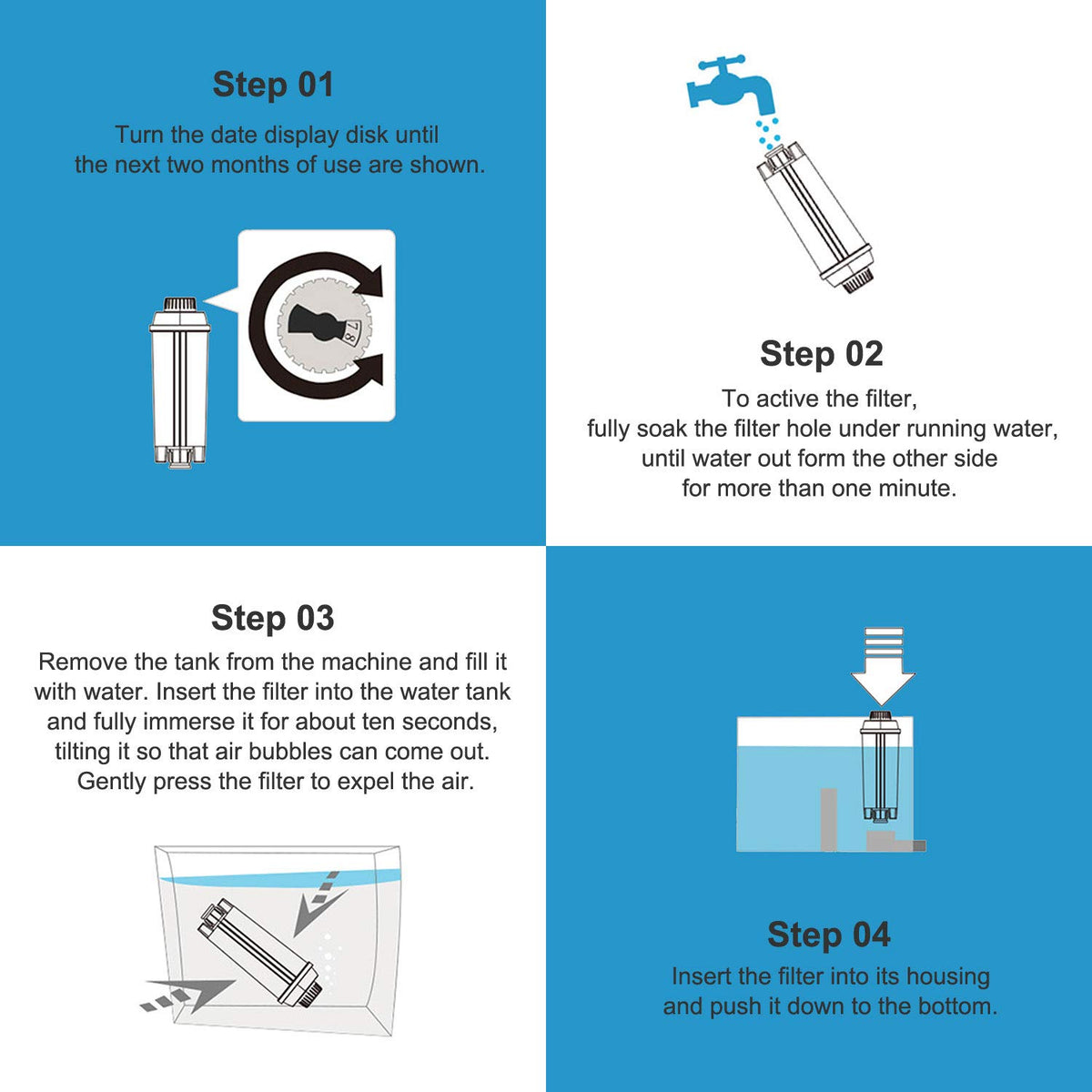 Ouxunus recyclable packaging supports eco-friendly water filtration.