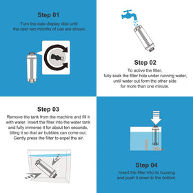 Ouxunus recyclable packaging supports eco-friendly water filtration.