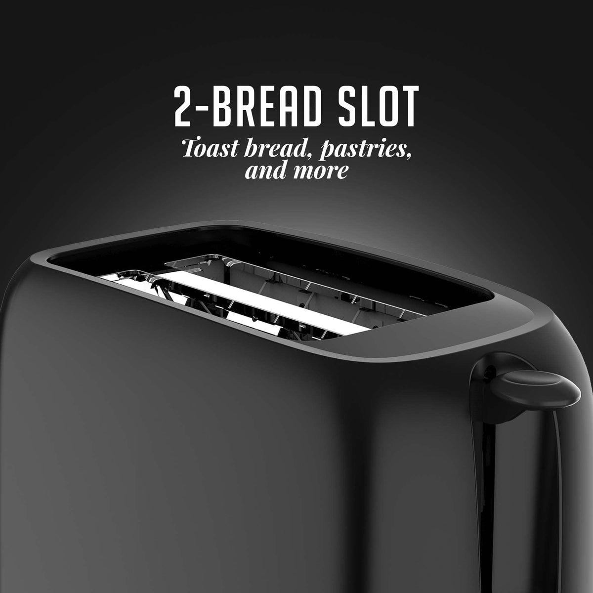 OVENTE TP2210B cancel function lets you stop toasting anytime.