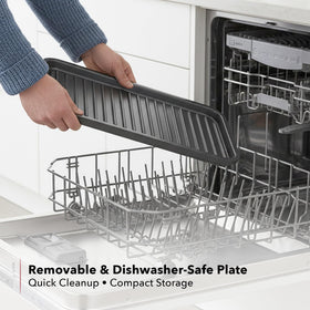 OVENTE compact design stores neatly for quick weeknight meals.