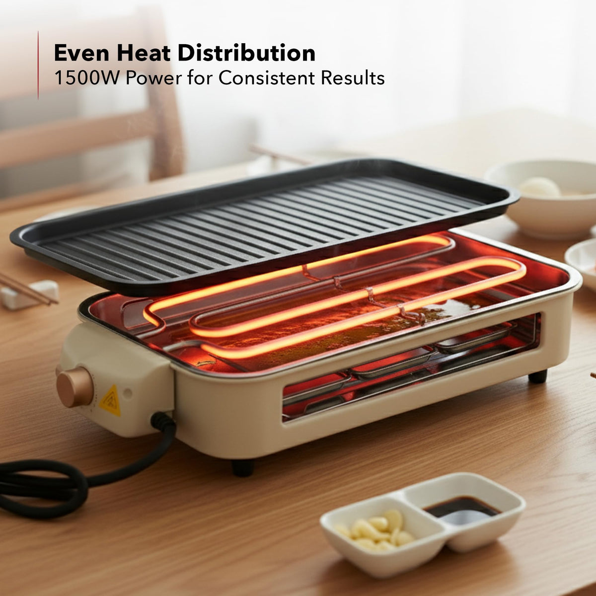 OVENTE raclette trays highlight interactive cheese melting for playful dining.
