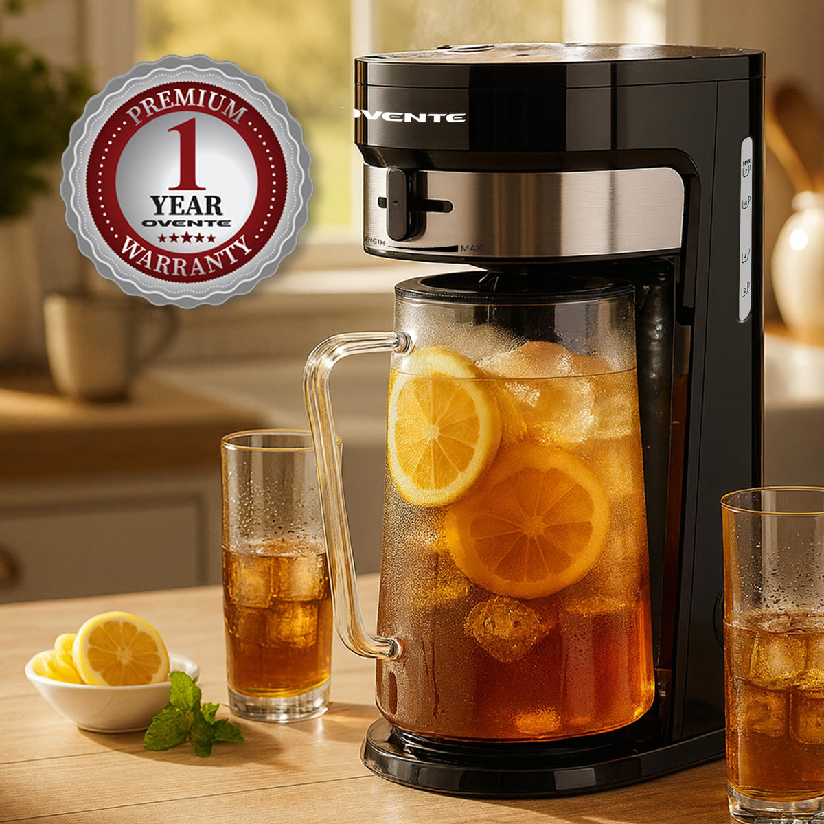 OVENTE CMT215B easy-clean design with removable parts