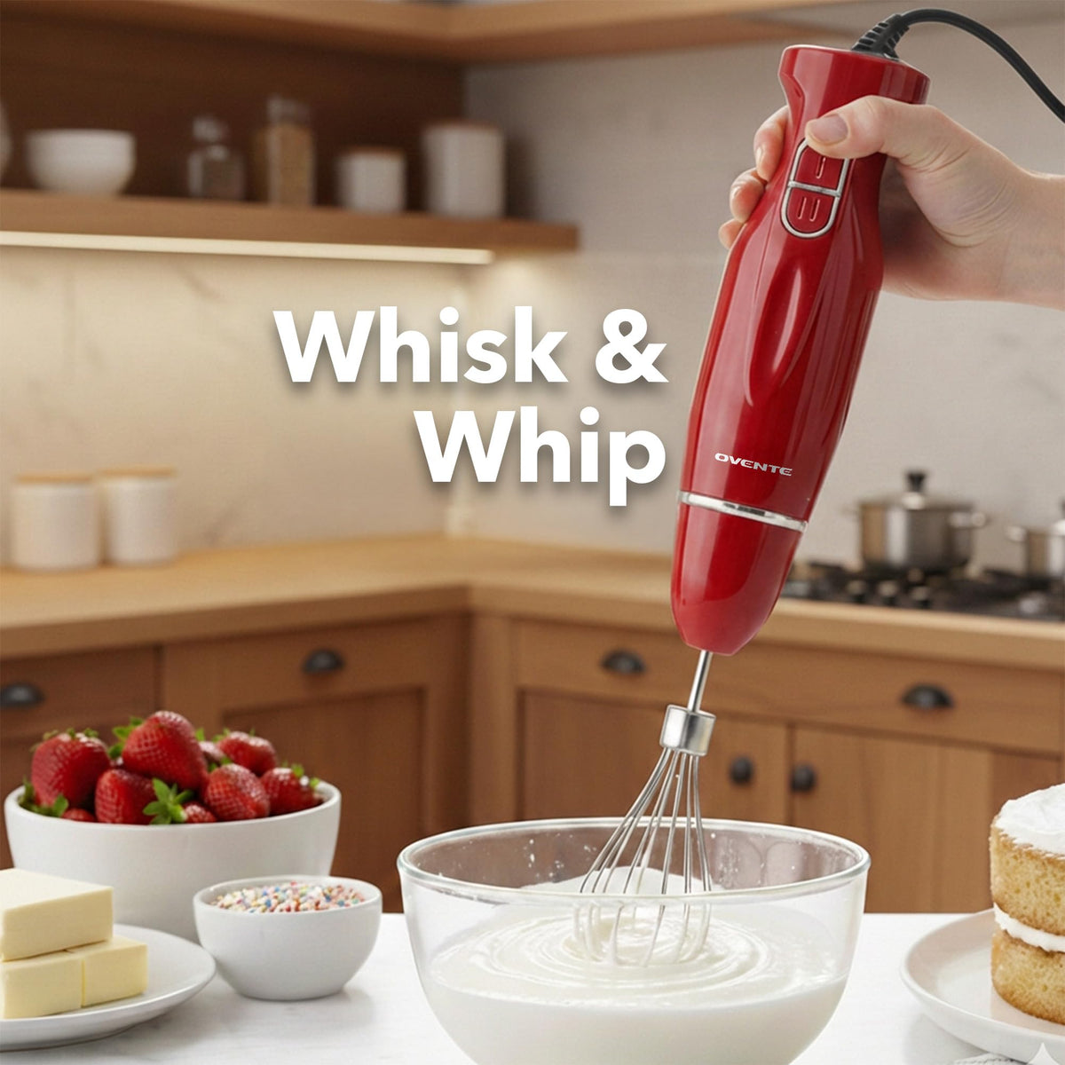 OVENTE detachable parts simplify cleaning and dishwasher-safe assembly.