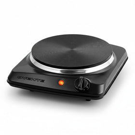 OVENTE single burner with 7.25-inch cast-iron plate delivering fast, even heat.