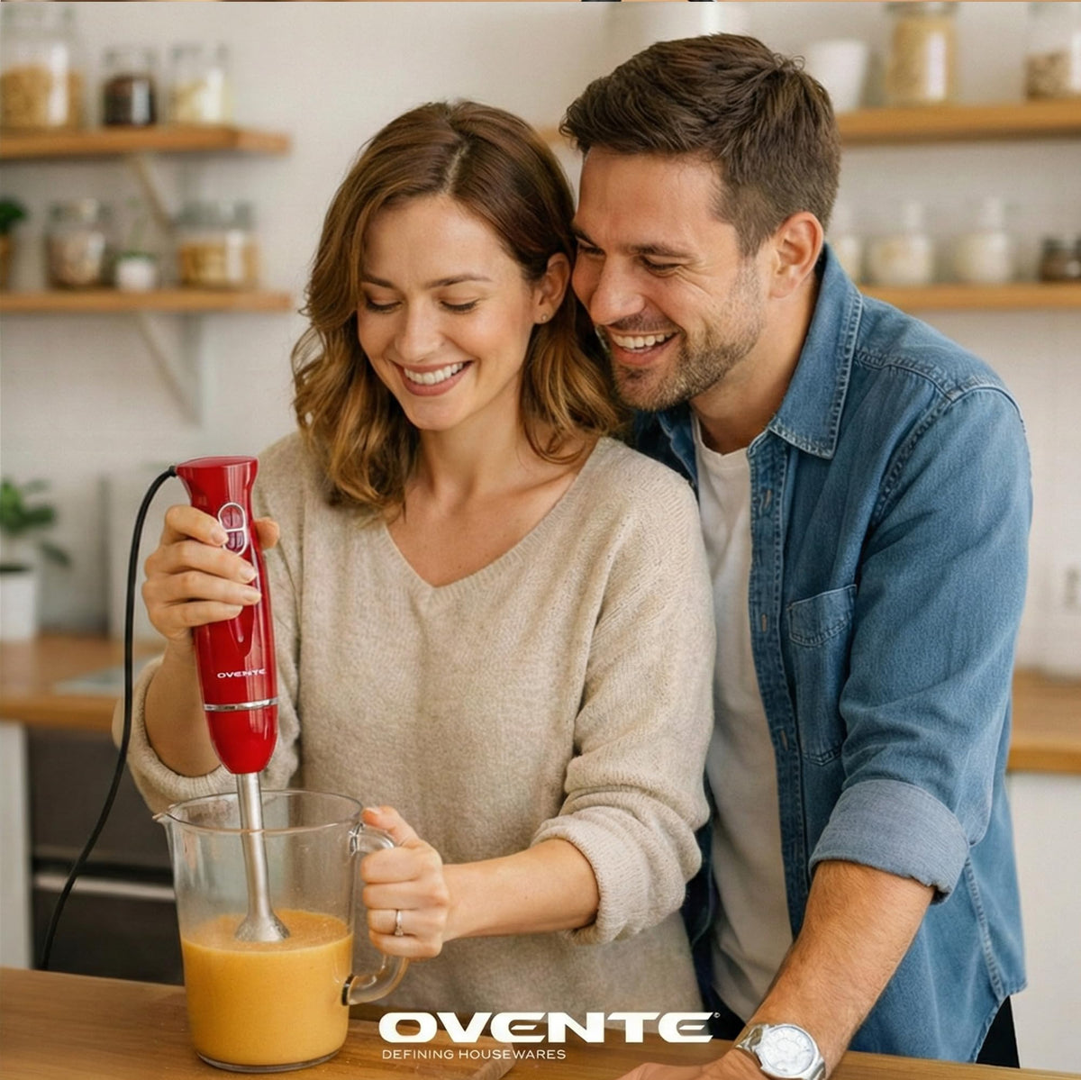 OVENTE food chopper for quick chopping of herbs, nuts, and vegetables.