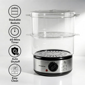 OVENTE FS62S steaming vegetables for crisp, nutrient-rich results.