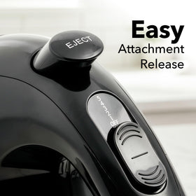 Powerful 150W motor handles dense ingredients and batter with ease