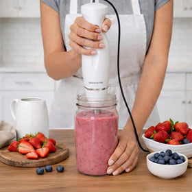 Dishwasher-safe parts on the OVENTE HS560W speed up cleanup.
