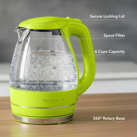 360-degree base with cord storage on the KG83G kettle