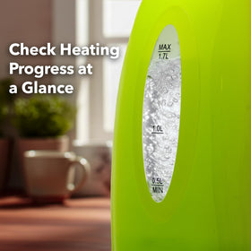 Auto shut-off and boil-dry protection for peace of mind