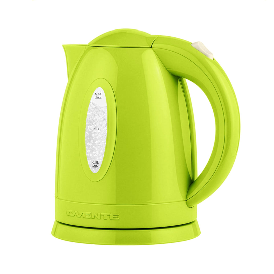 OVENTE KP72G electric kettle with 1.7L capacity for quick tea or coffee