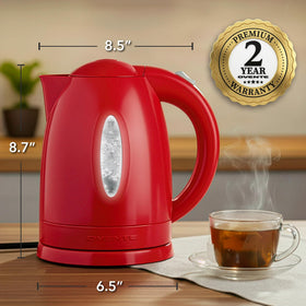 OVENTE KP72R removable filter for easy cleaning.