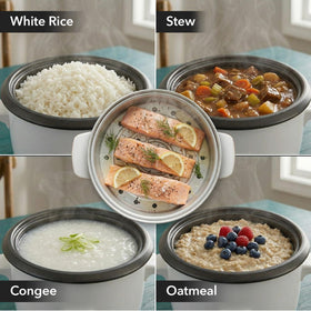 OVENTE RCS01W steaming basket for vegetables and fish