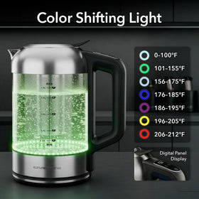 OVENTE removable filter ensures cleaner water with every cup