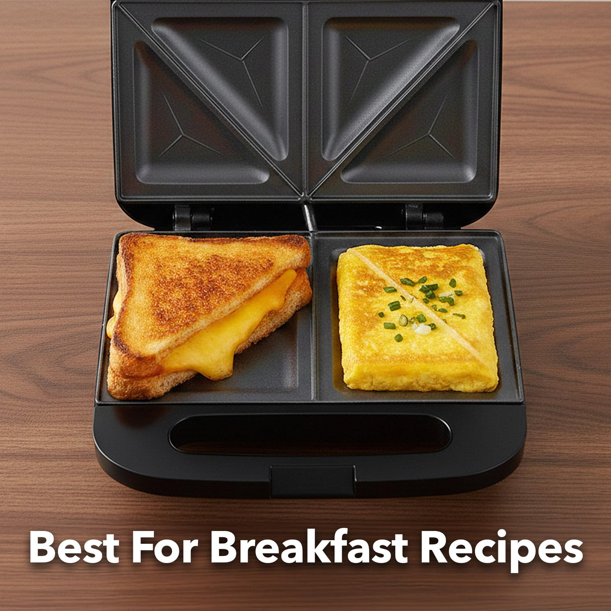 OVENTE sandwich maker easy-clean surface simplifies post-use cleanup