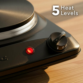 OVENTE stainless steel housing resists heat and corrosion for durability.