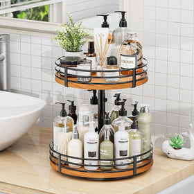 OVICAR oak wood grain detail adds natural decor touch.