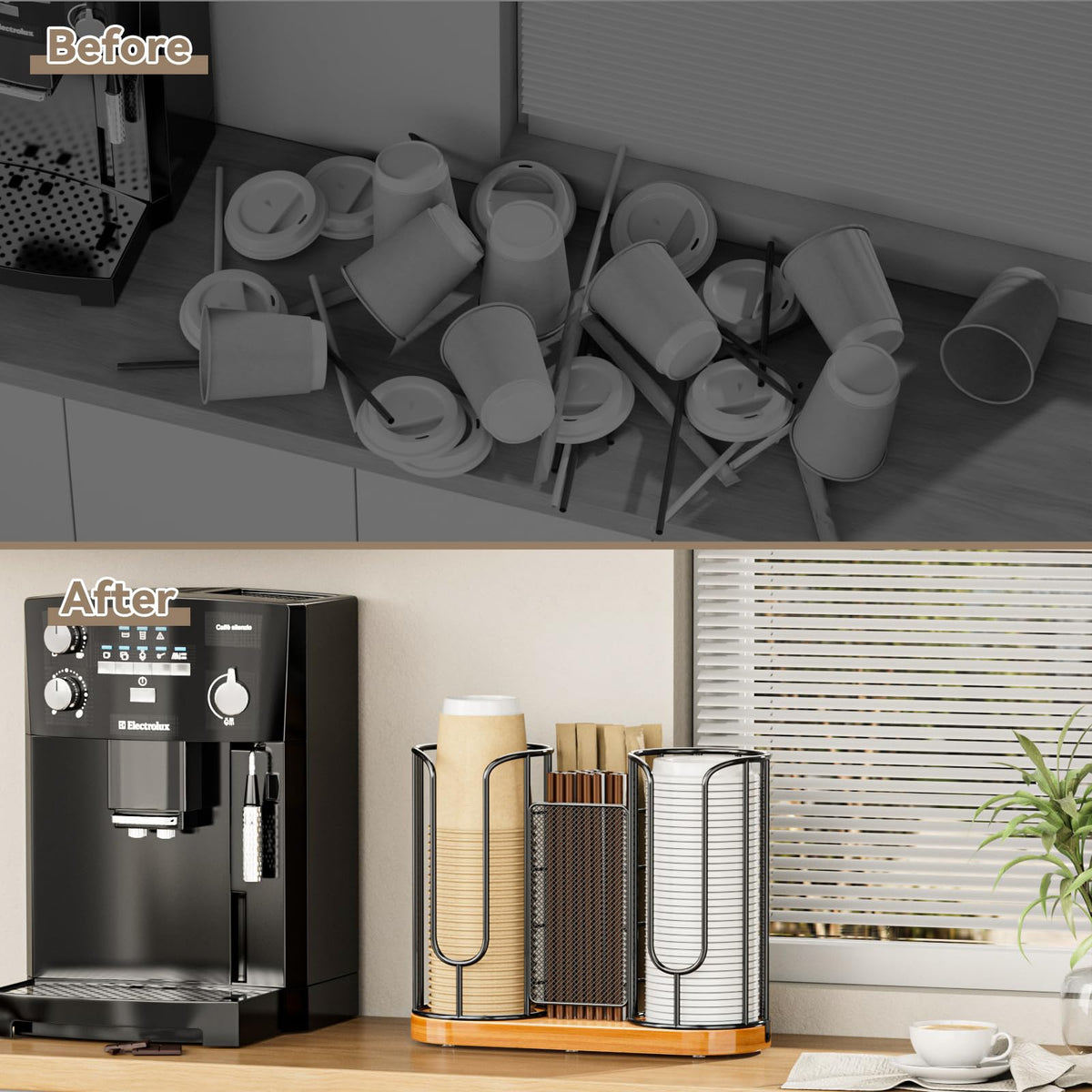 OVICAR wide compatibility fits common cup sizes up to 22 oz.