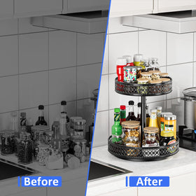 OVICAR versatile organizer for spices, jars, cosmetics, and snacks.