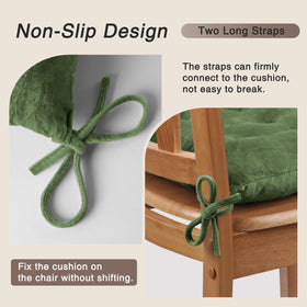 OVOV 2.5-inch thick cushion providing comfortable support while seated