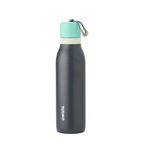 Owala FreeSip Twist bottle with carry-loop for easy on-the-go hydration.