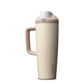 Owala FreeSip 30oz bottle with straw for easy hydration on the go.